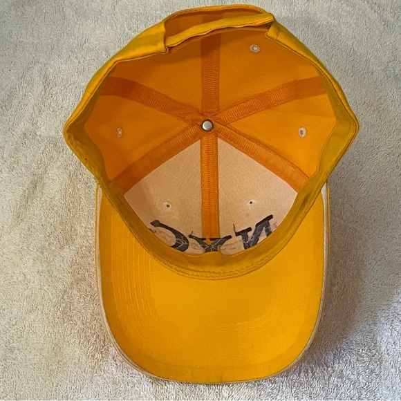 Yellow Adjustable "NYC" Cotton Baseball Cap - Picture 5 of 14